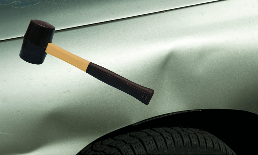 Ako vytiahnuť preliačený plech bez zbytočných chýb