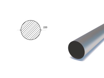 Gulatina 220 mm (S355)