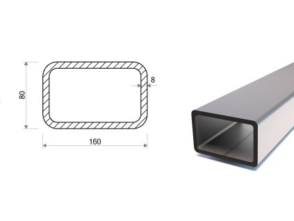 Jokel 160x80x8 (S355)
