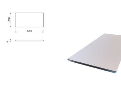 Pozinkovaný plech 1,25x2,5 m, hrúbka 4 mm_1