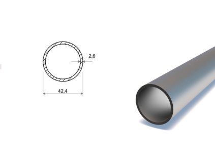 Trubka bezošvá 42,4x2,6