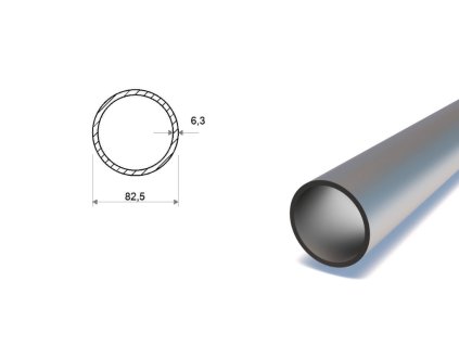 Trubka bezošvá 82,5x6,3 (S355)