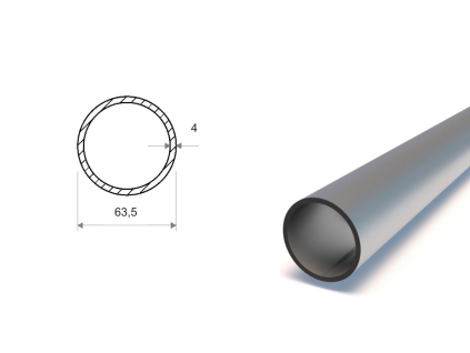 Trubka zváraná 63,5x4