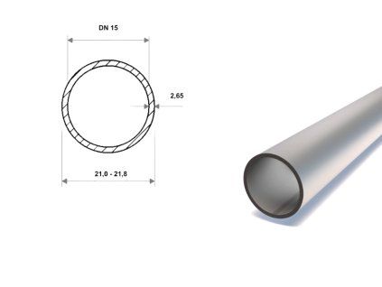 Pozinkovaná rúra 1/2