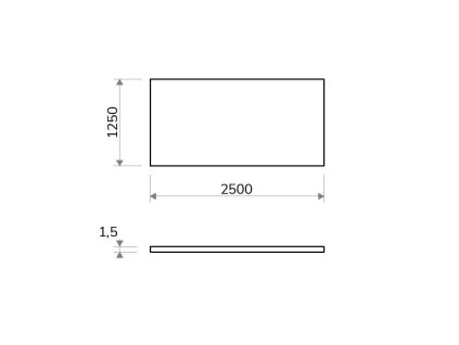 Eloxovaný hliníkový plech 1,25×2,5 m, hrúbka 1,5 mm – elox 10 µm Natural + fólia_2