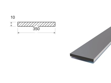 Pásovina 350x10 (S355)