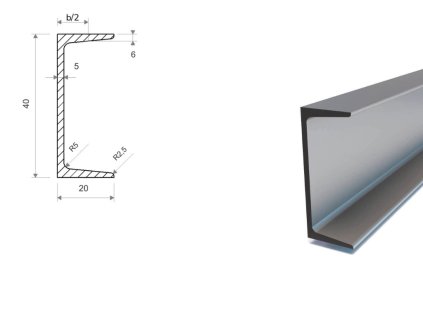 UPN 40 (20x40x20x5)