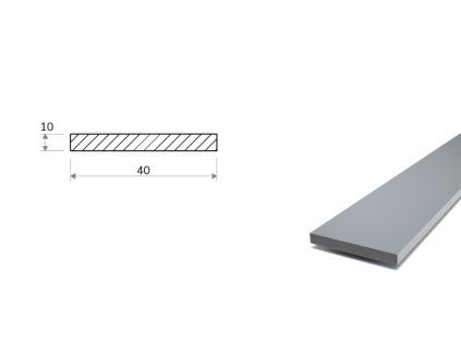 Pásovina ťahaná 40x10