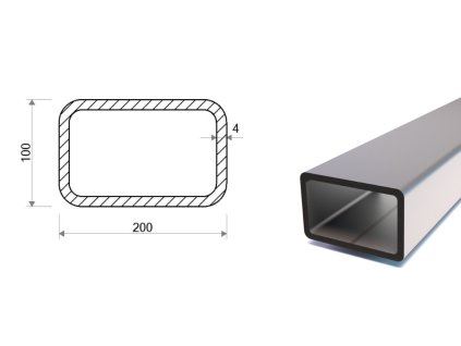 Jokel 200x100x4 (S355)