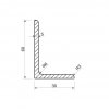 Nerezový L Profil 60x30x5 (1.4301/7)_2