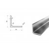Nerezový L Profil 50x50x5 (1.4571)