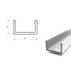 Hliníkový U profil 30x50x30x2