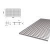 Pozinkovaný rošt lisovaný 1000x1000 mm, oko 30x10 mm
