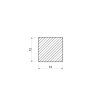 Medená tyč štvorcová 12×12 mm (CW004A)_2