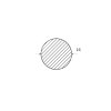 Mosadzná tyč kruhová 16 mm (CW617N)_2