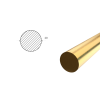 Mosadzná tyč kruhová 20 mm (CW724R)