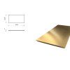 Mosadzný plech 1×2 m, hrúbka 2 mm + fólia (CW508L)
