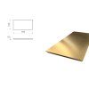 Mosadzný plech 1×2 m, hrúbka 1,25 mm (CW508L)