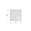 Štvorcová tyč 15x15 mm _2