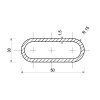 Oceľová oválna rúra 50x30x1,5_2
