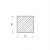 Štvorcová tyč 10x10 mm_2