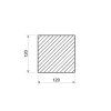 Štvorcová tyč 120x120 mm (S355)_2