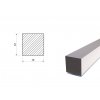 Štvorcová tyč 12x12 mm - ťahaná