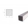 Štvorcová tyč 5x5 mm - ťahaná