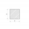 Hliníková tyč štvorcová 8x8 mm (EN 6060)_2