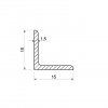 Hliníkový L profil 15x15x1,5 (EN 6060)_2