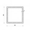 Hliníkový jokel 60x60x3 (EN 6060)_2