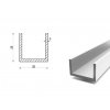 Hliníkový U profil 25x25x25x3