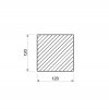 Hliníková tyč štvorcová 120x120 mm (EN 6082)_2