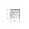 Nerezová štvorcová tyč 5x5 mm - ťahaná (1.4301/7)_2